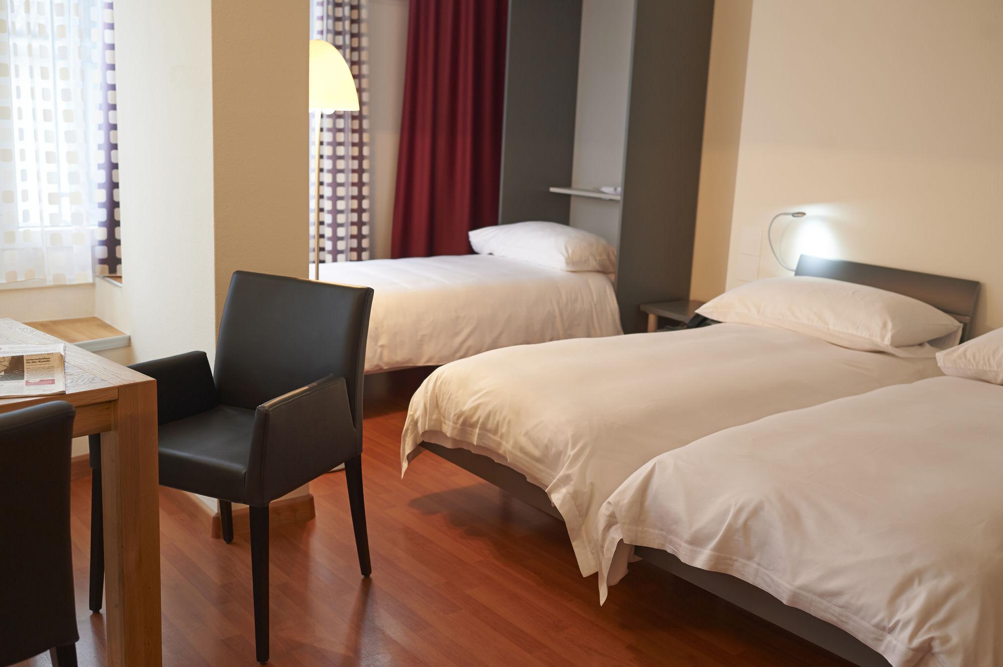 Congress Apartments By Hotel Du Commerce Basel Bagian luar foto