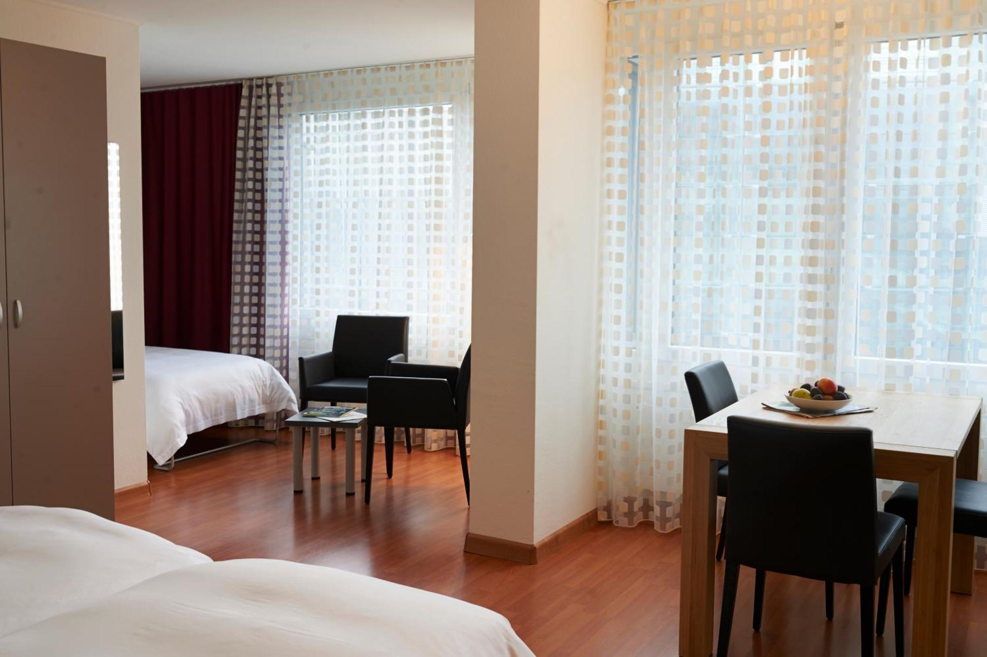 Congress Apartments By Hotel Du Commerce Basel Ruang foto